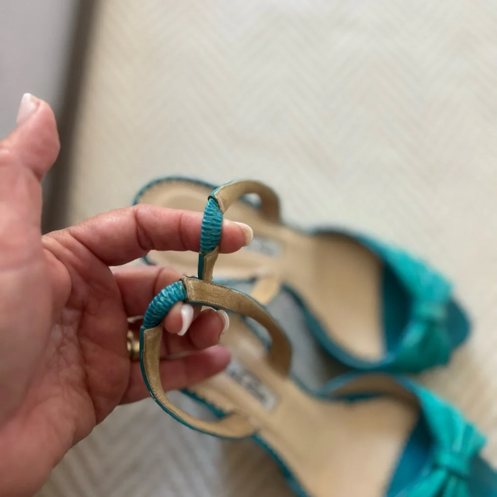 Oscar de la renta heels